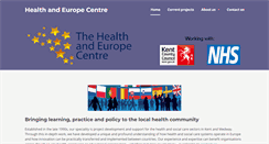 Desktop Screenshot of healthandeuropecentre.nhs.uk